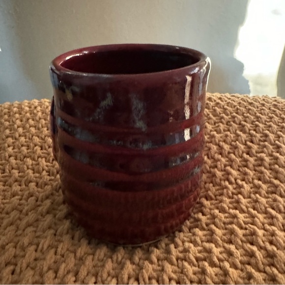 MUD Ceramic Studio Pottery 12oz Coffee/Tea Mug, Eye In Flower Design - Picture 4 of 9